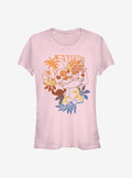 Disney Lilo & Stitch Aloha Stitch Girls T-Shirt | Trending Graphic Tee For Fans