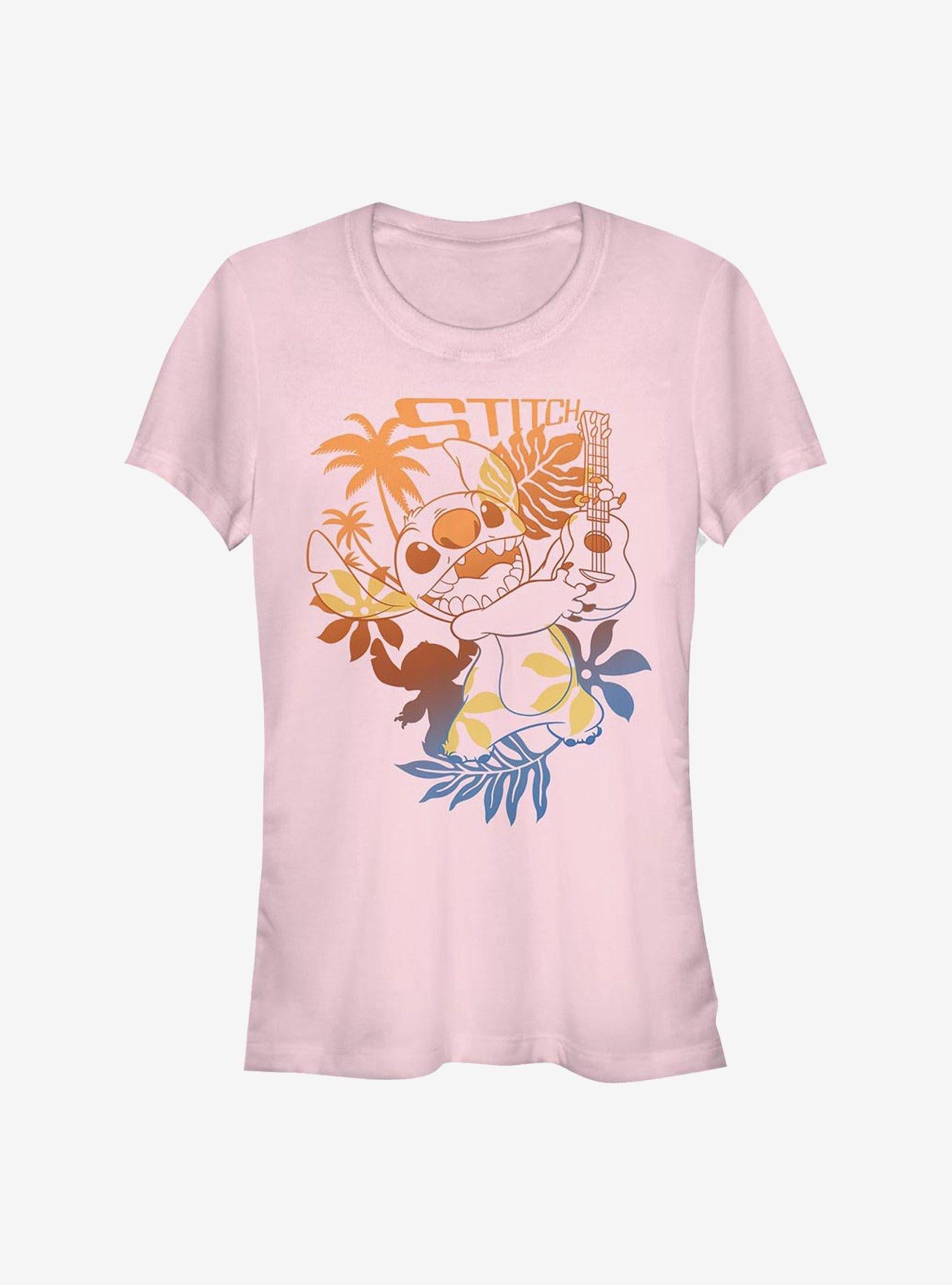Disney Lilo & Stitch Aloha Stitch Girls T-Shirt | Trending Graphic Tee For Fans