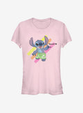 Disney Lilo & Stitch Shaka Girls T-Shirt | Trending Graphic Tee For Fans