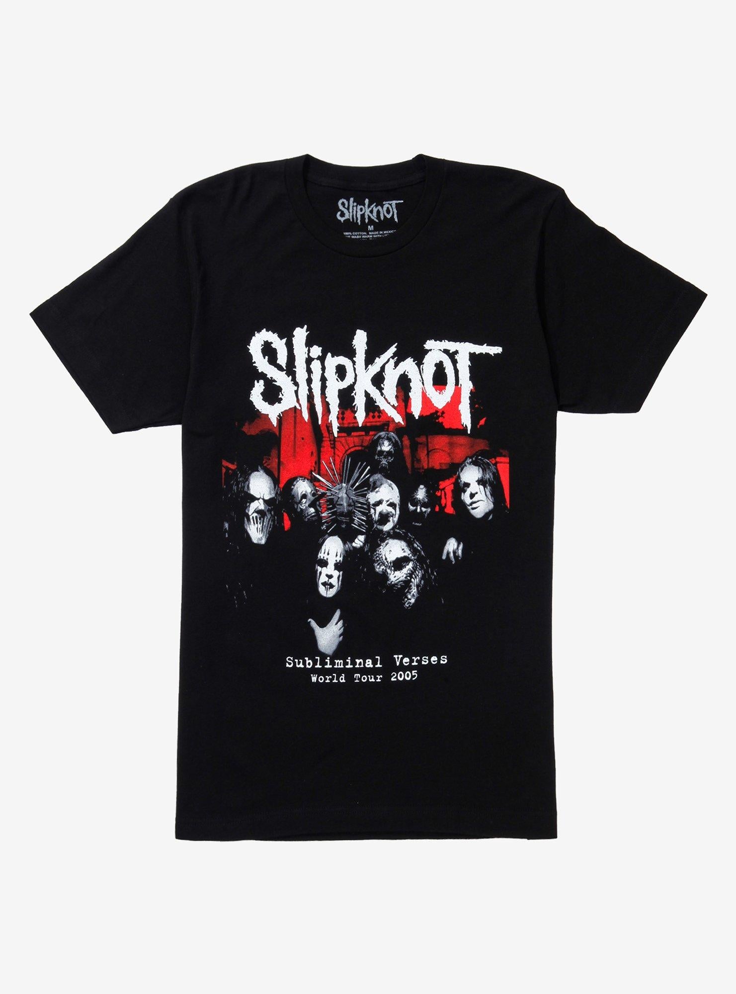 Slipknot Subliminal Verse World Tour T-Shirt | Trending Graphic Tee For Fans