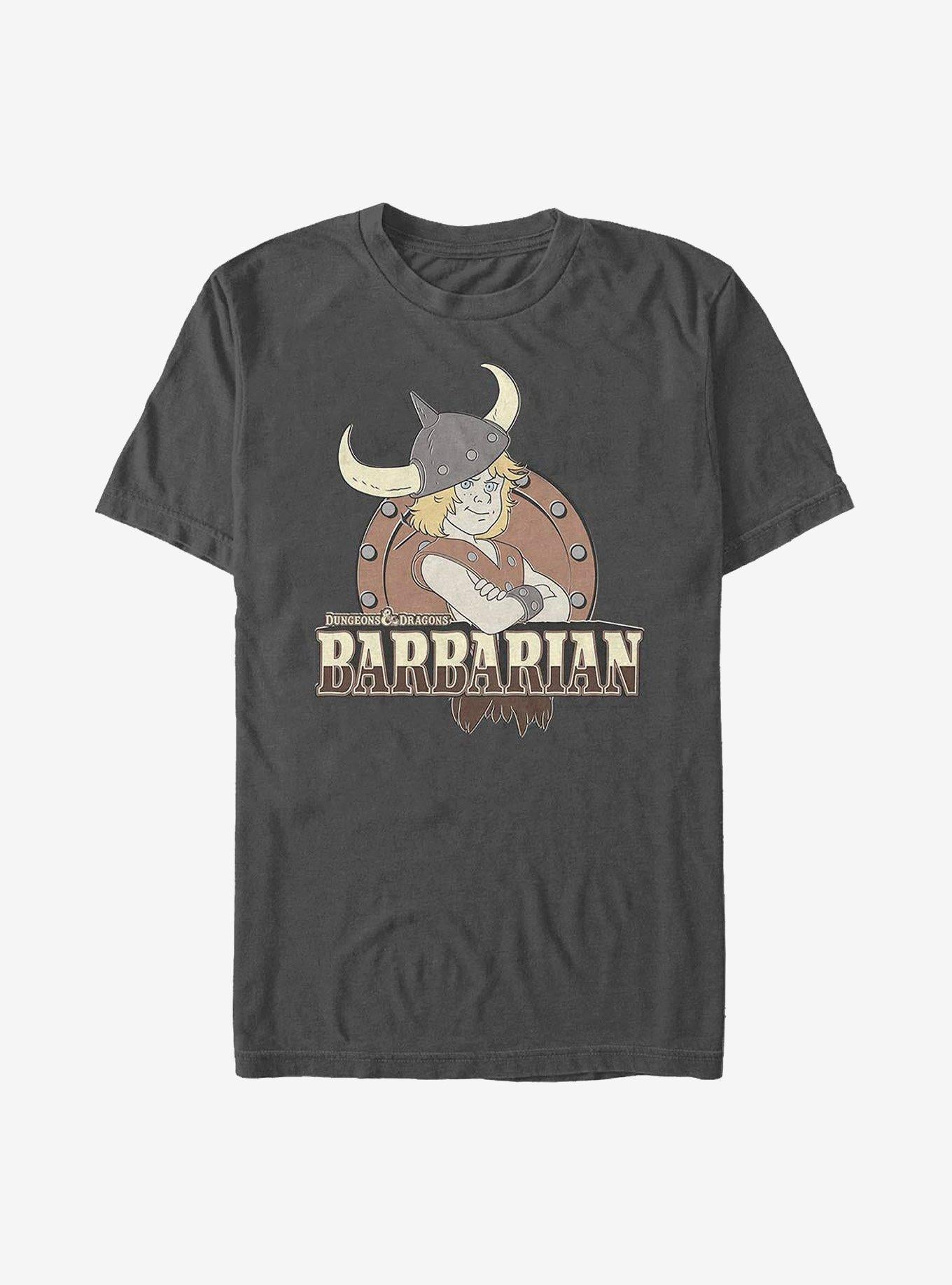 Dungeons & Dragons Barbarian Attitude T-Shirt | Trending Graphic Tee For Fans