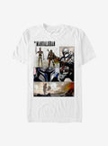 Star Wars The Mandalorian Comic Book Panel T-Shirt | Trending Graphic Tee For Fans