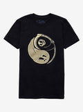 Yin & Yang Ghost & Reaper By Jake Edward Lange T-Shirt | Trending Graphic Tee For Fans