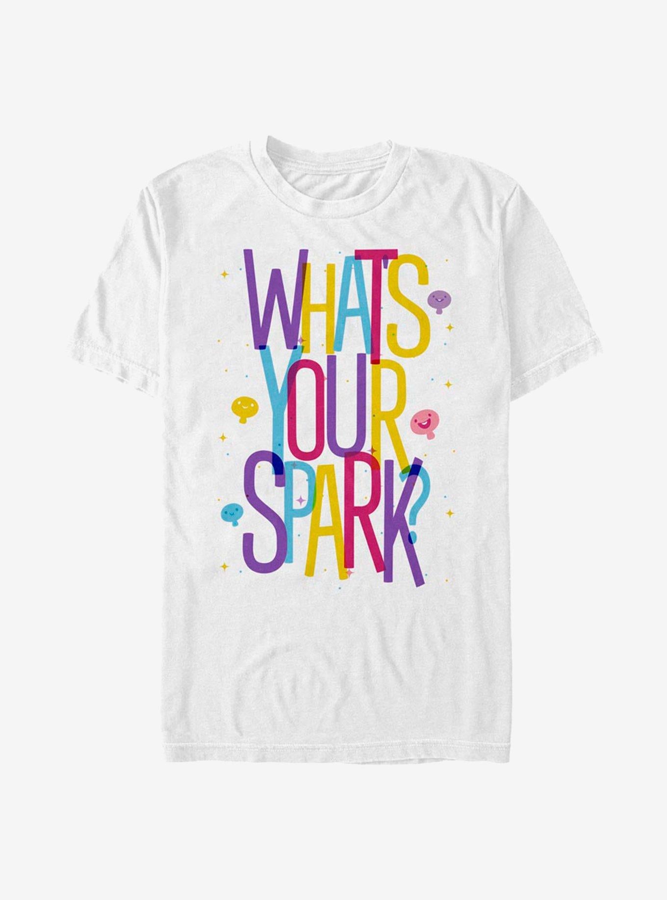 Disney Pixar Soul Colorful Spark T-Shirt | Trending Graphic Tee For Fans