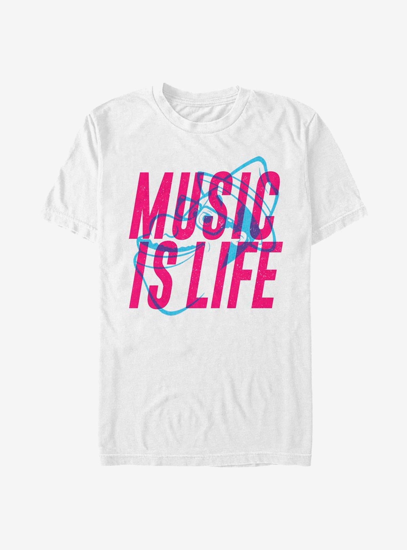 Disney Pixar Soul Music Is Life T-Shirt | Trending Graphic Tee For Fans