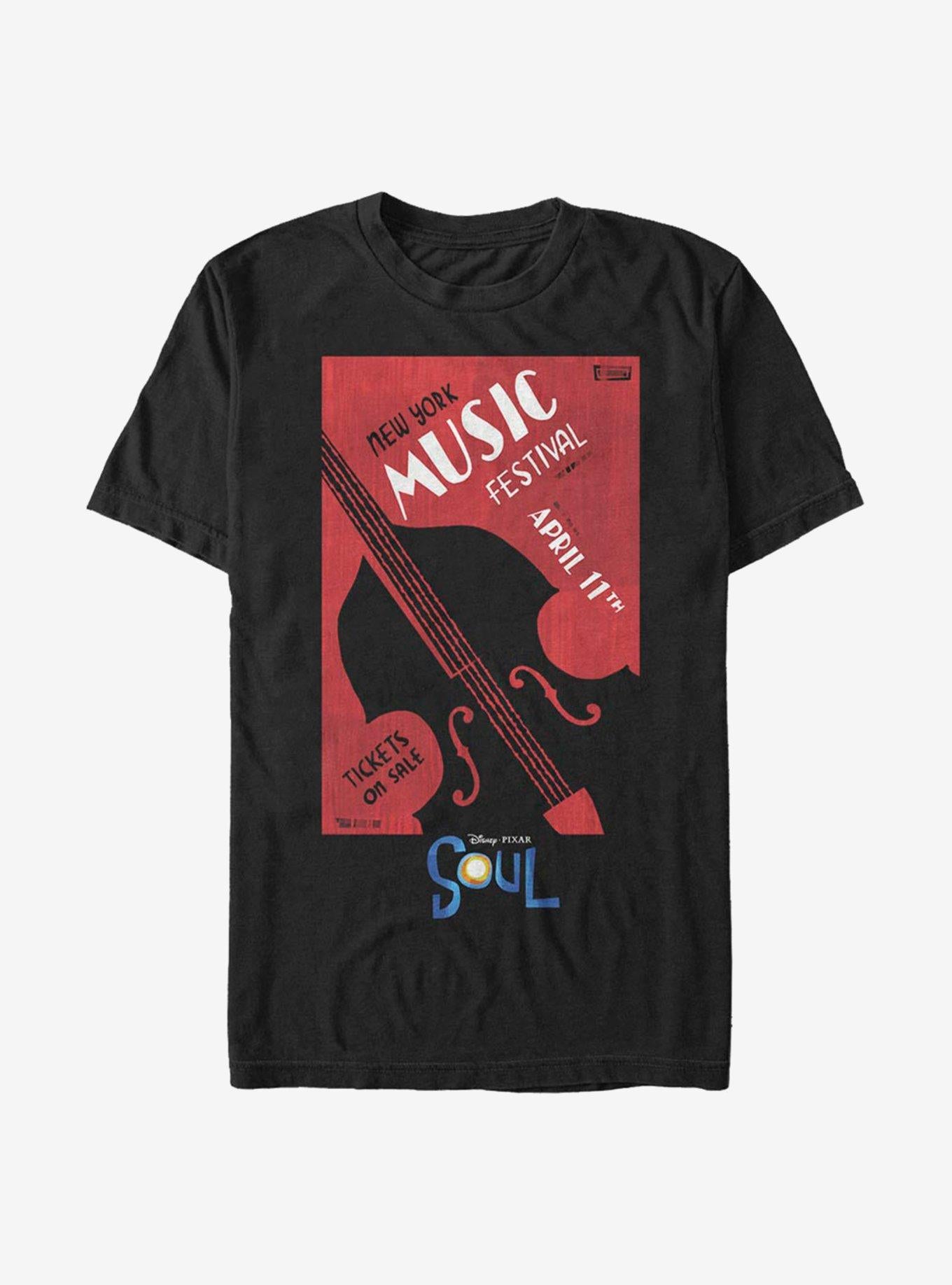 Disney Pixar Soul NY Music Festival T-Shirt | Trending Graphic Tee For Fans
