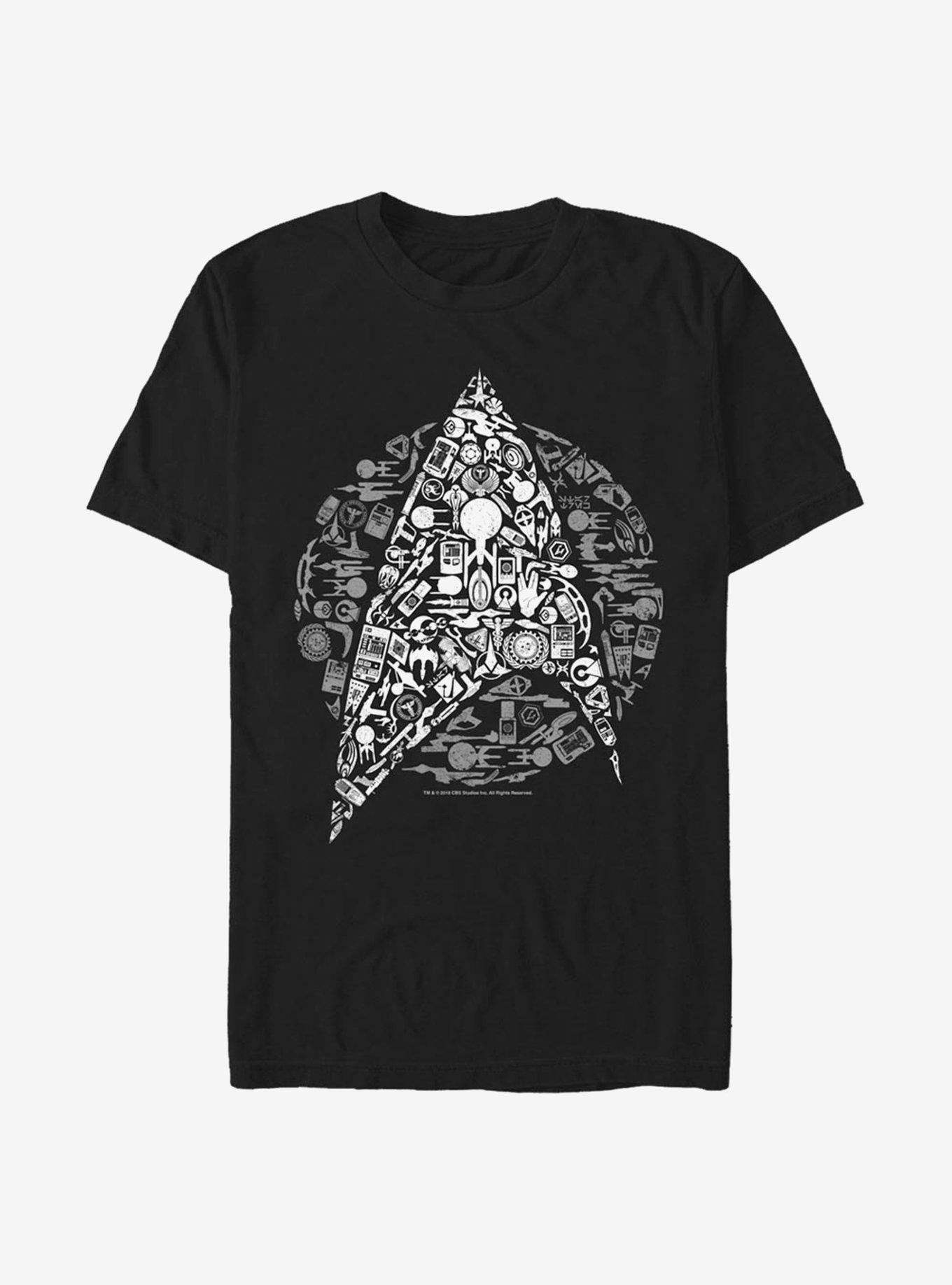 Star Trek Icons T-Shirt | Trending Graphic Tee For Fans