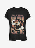 Disney Beauty And The Beast Gaston Dreams Girls T-Shirt | Trending Graphic Tee For Fans