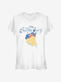 Disney Snow White And The Seven Dwarfs Classic Floral Girls T-Shirt | Trending Graphic Tee For Fans