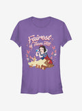 Disney Snow White And The Seven Dwarfs Magical Love Girls T-Shirt | Trending Graphic Tee For Fans