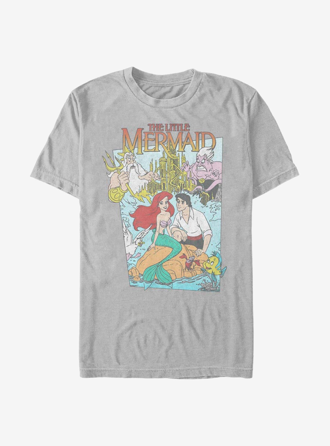 Disney The Little Mermaid Cover T-Shirt | Trending Graphic Tee For Fans