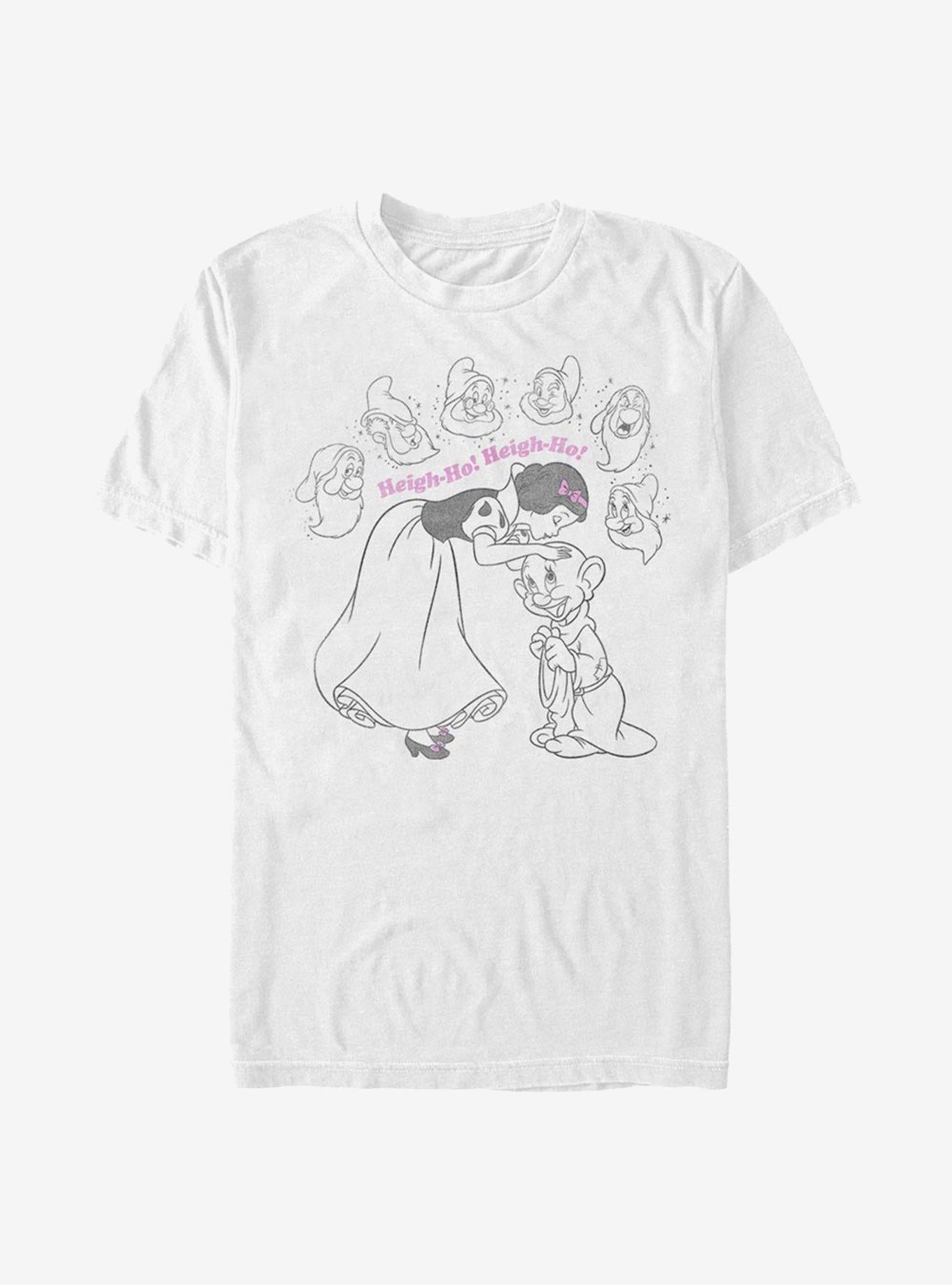 Disney Snow White And The Seven Dwarfs Heigh-Ho T-Shirt | Trending Graphic Tee For Fans