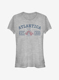 Disney The Little Mermaid Atlantica College Girls T-Shirt | Trending Graphic Tee For Fans