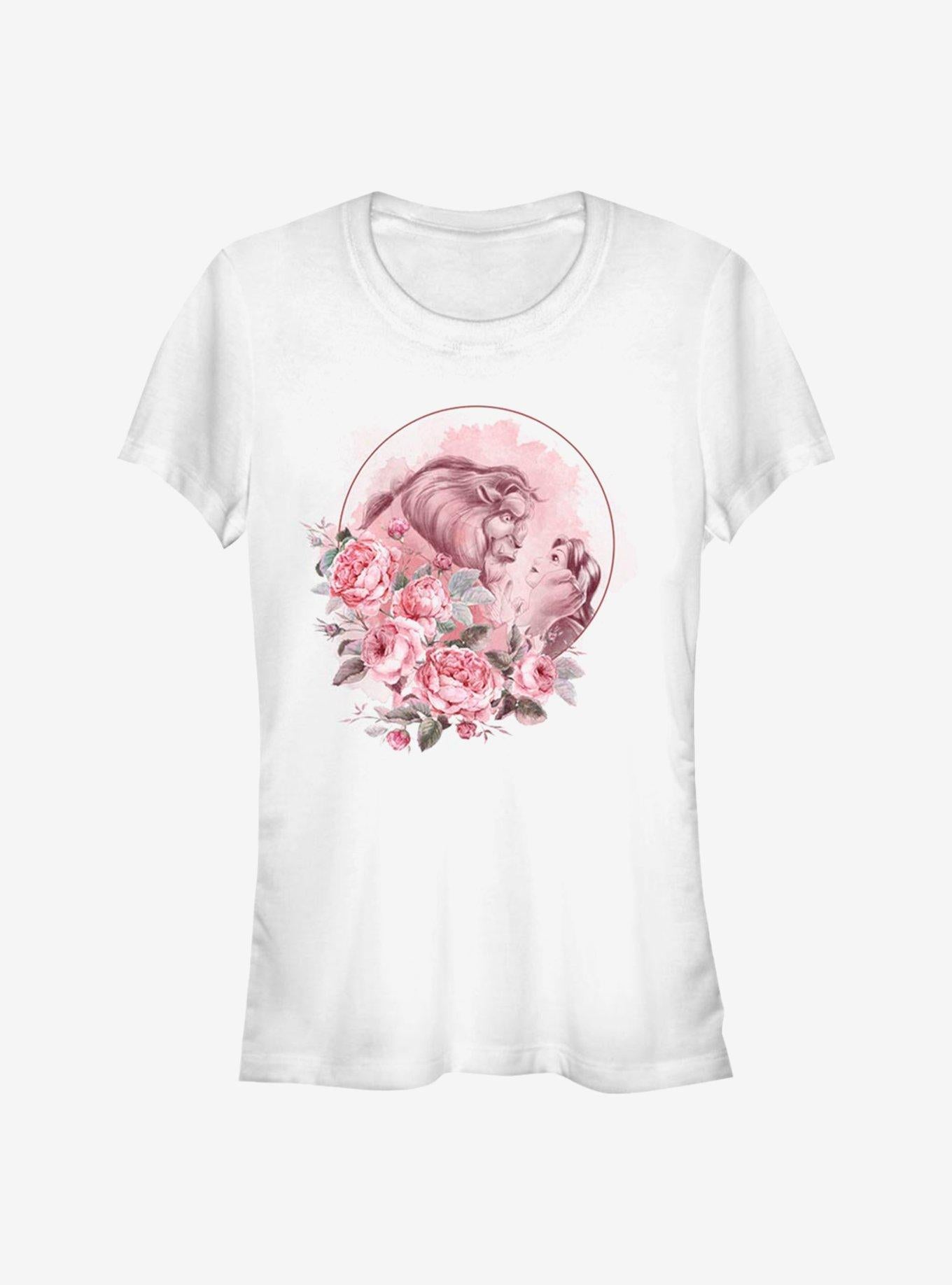 Disney Beauty And The Beast Tale As Old As Time Girls T-Shirt | Trending Graphic Tee For Fans