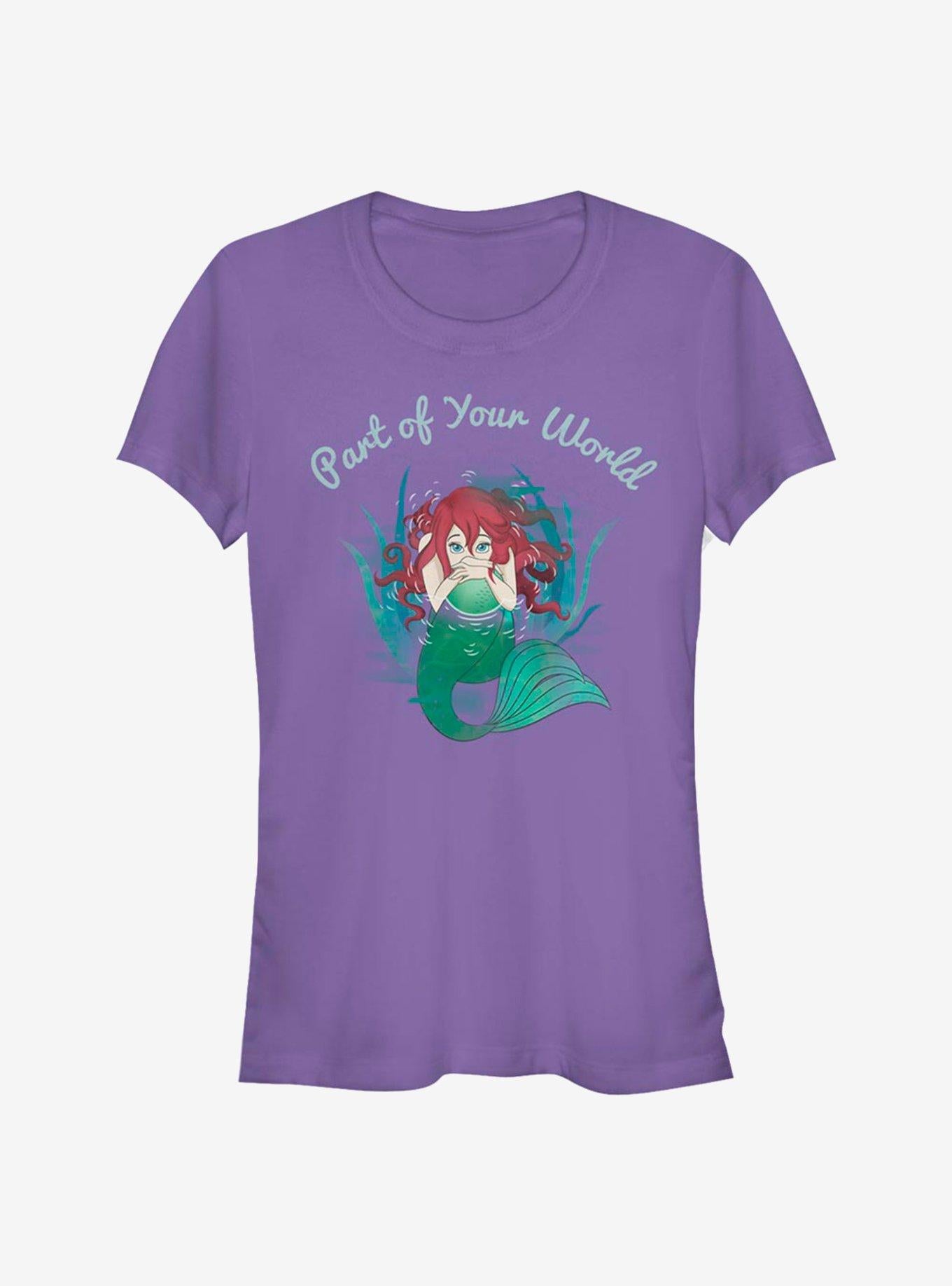 Disney The Little Mermaid Princess Of Atlantica Girls T-Shirt | Trending Graphic Tee For Fans
