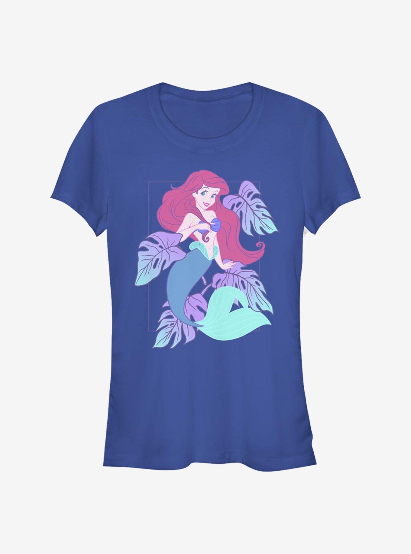 Disney The Little Mermaid Under The Sea Ariel Girls T-Shirt | Trending Graphic Tee For Fans