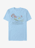 Disney The Little Mermaid Watercolor Fade Ariel T-Shirt | Trending Graphic Tee For Fans