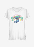 Disney Lilo & Stitch Kawaii Stitch Girls T-Shirt | Trending Graphic Tee For Fans