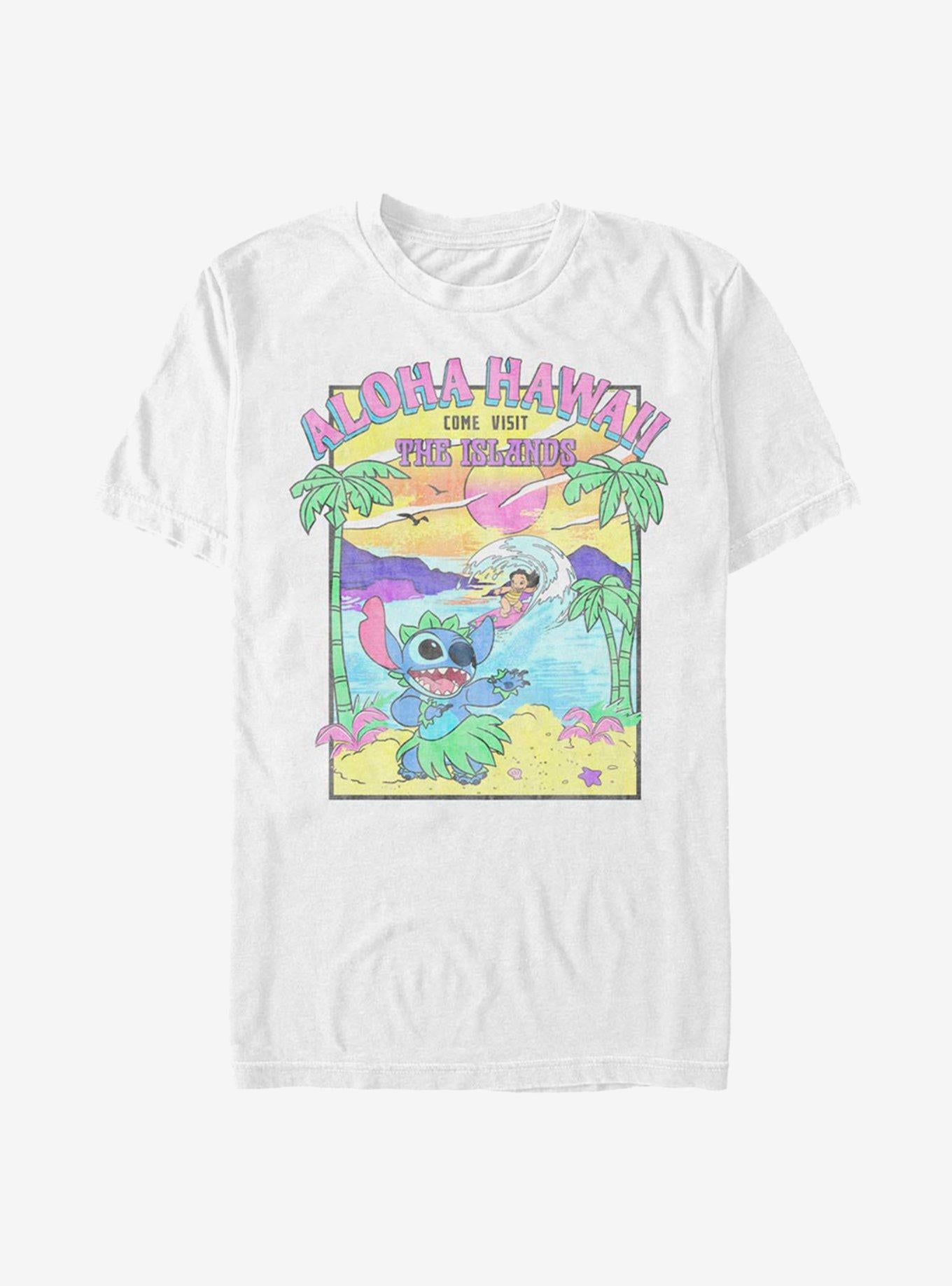 Disney Lilo & Stitch Visit The Islands T-Shirt | Trending Graphic Tee For Fans