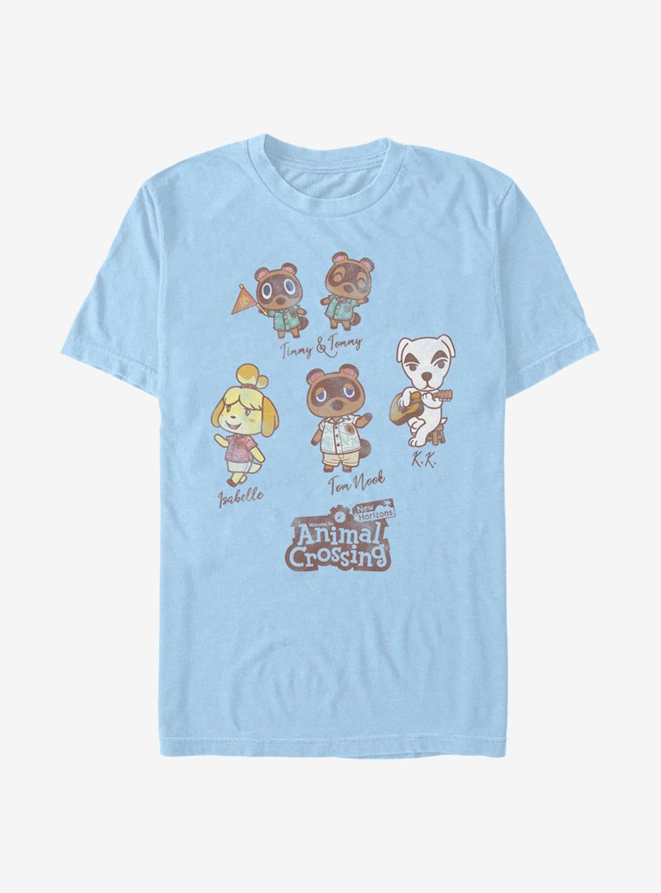 Animal Crossing Character Textbook T-Shirt | Trending Graphic Tee For Fans