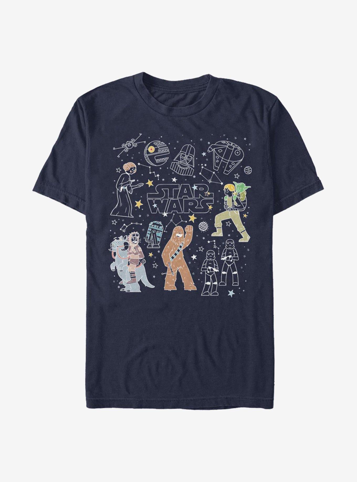 Star Wars Celestial Star Wars T-Shirt | Trending Graphic Tee For Fans