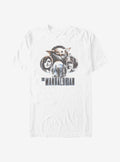 Star Wars The Mandalorian Mando Circles T-Shirt | Trending Graphic Tee For Fans