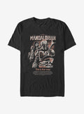 Star Wars The Mandalorian Retro Pop Poster T-Shirt | Trending Graphic Tee For Fans