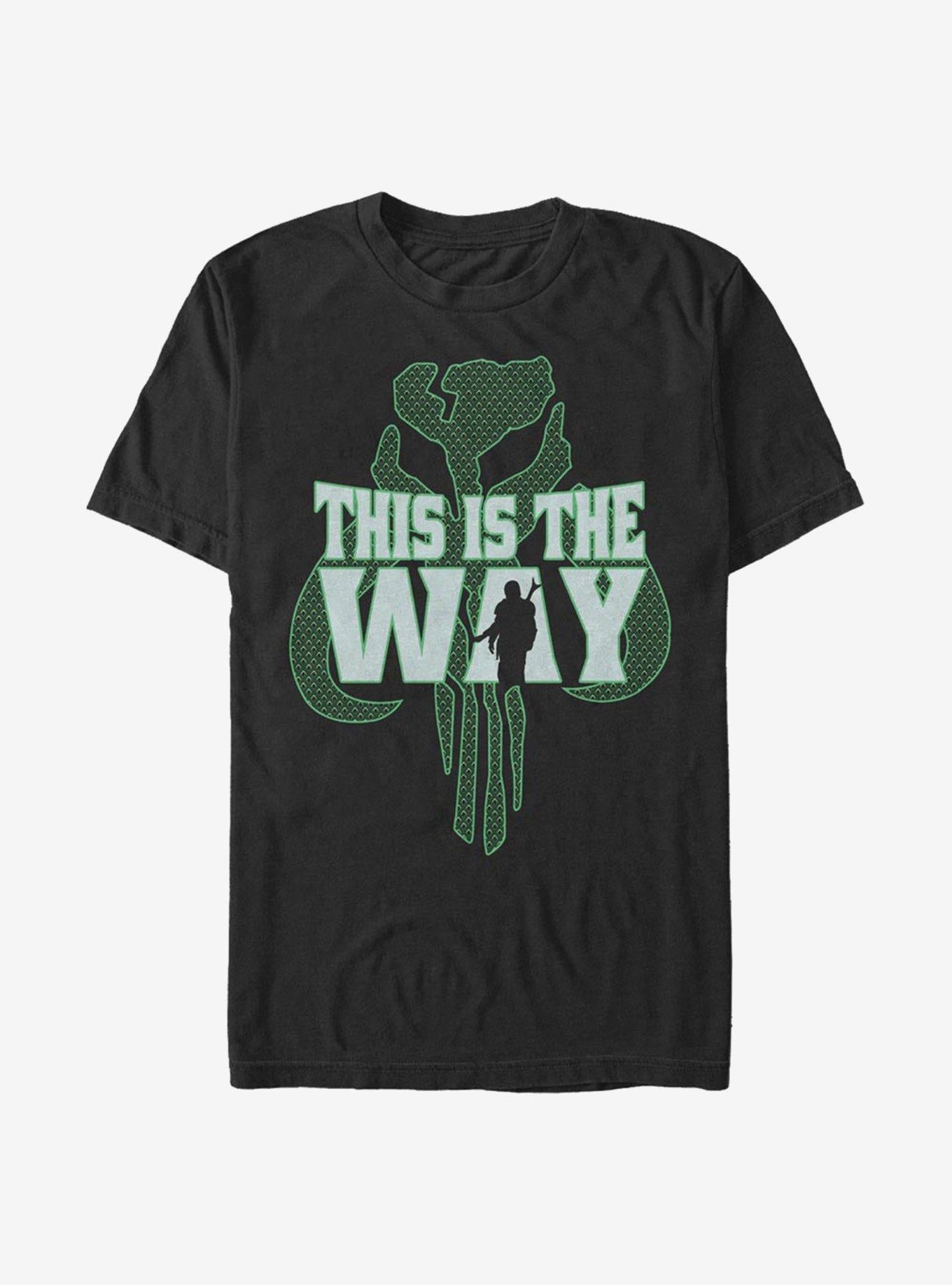 Star Wars The Mandalorian This Is The Way Pattern T-Shirt | Trending Graphic Tee For Fans