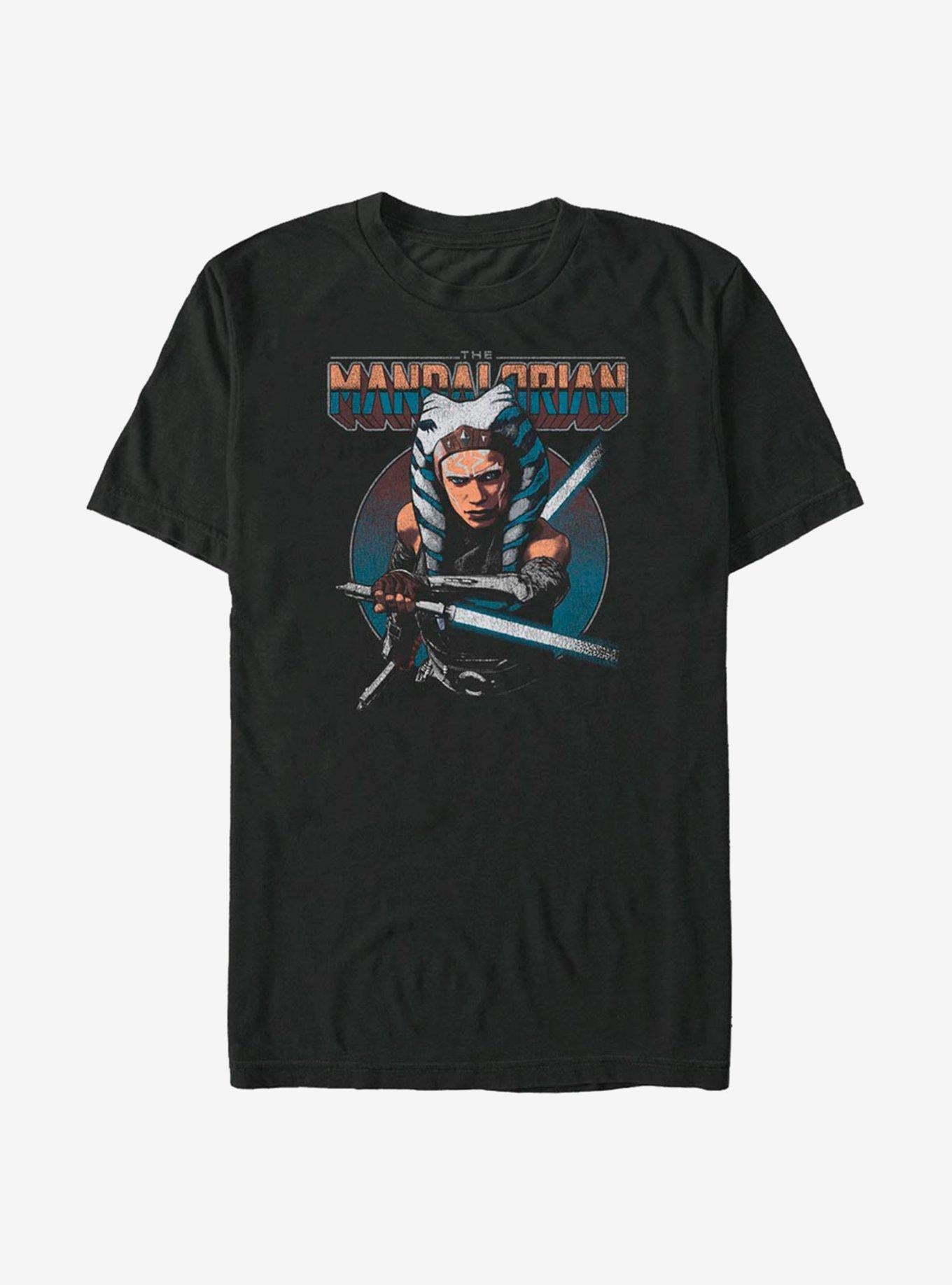 Star Wars The Mandalorian Ahsoka Circle T-Shirt | Trending Graphic Tee For Fans