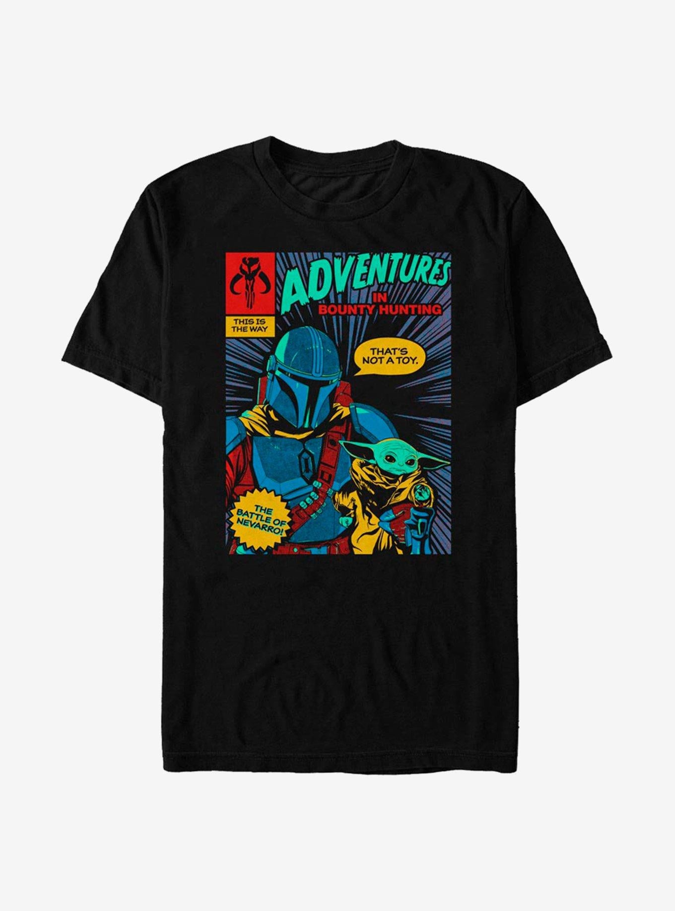 Star Wars The Mandalorian Mando Comic T-Shirt | Trending Graphic Tee For Fans