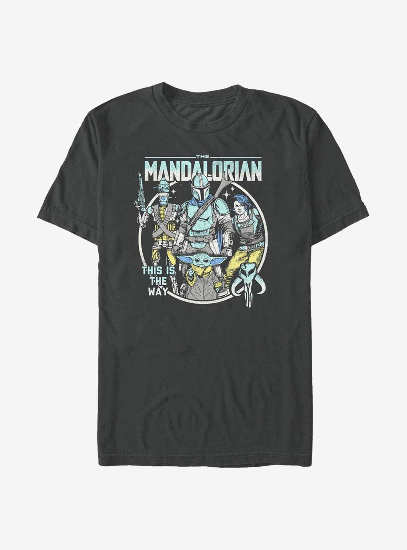 Star Wars The Mandalorian Mando Crew Pop T-Shirt | Trending Graphic Tee For Fans