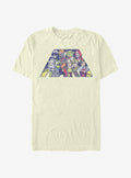 Star Wars Slant Characters Logo T-Shirt | Trending Graphic Tee For Fans