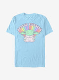 Star Wars The Mandalorian The Child Rainbow Spread Kindness T-Shirt | Trending Graphic Tee For Fans