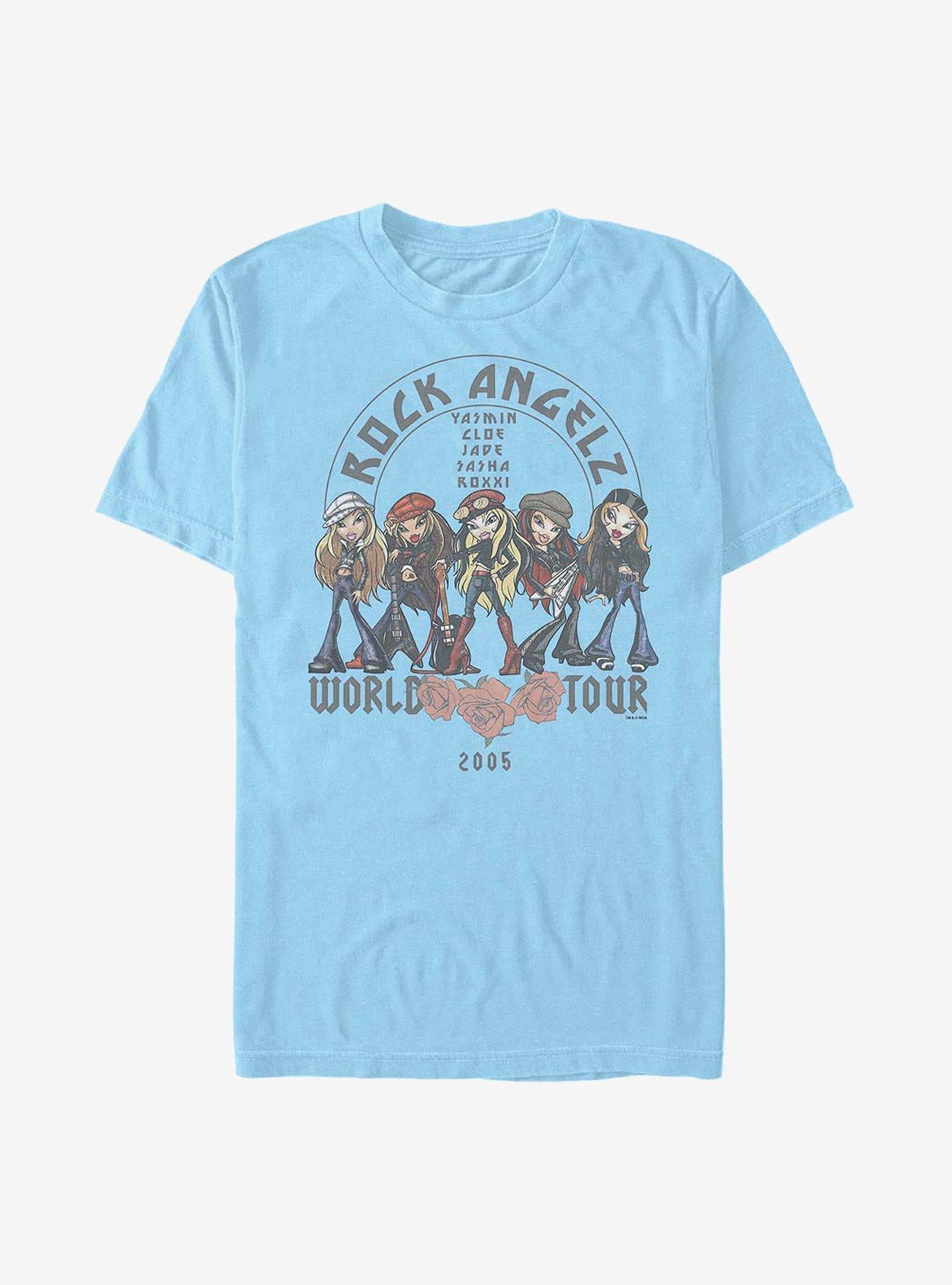 Bratz Rock Angelz World Tour T-Shirt | Trending Graphic Tee For Fans