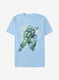 Star Wars The Mandalorian Mando Crest Pose T-Shirt | Trending Graphic Tee For Fans