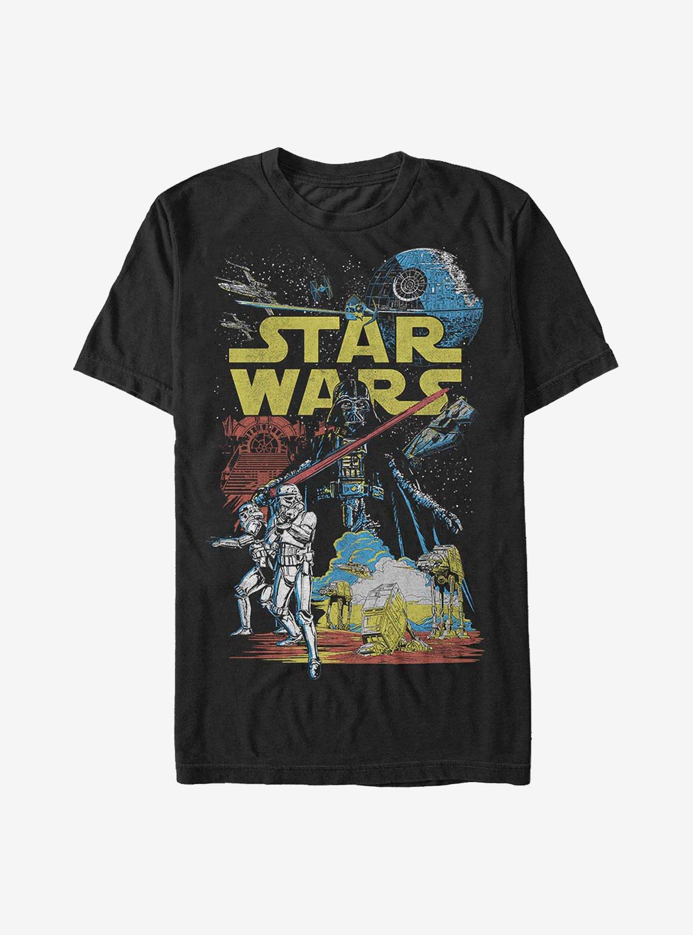 Star Wars Rebel Classic Poster T-Shirt | Trending Graphic Tee For Fans
