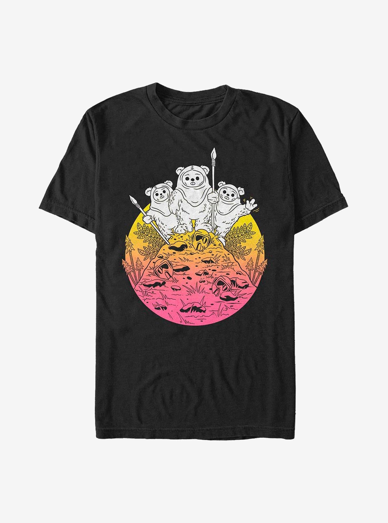 Star Wars Ewok Camp T-Shirt | Trending Graphic Tee For Fans