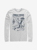 Disney Jungle Cruise Jungle Map Long-Sleeve T-Shirt | Trending Graphic Tee For Fans