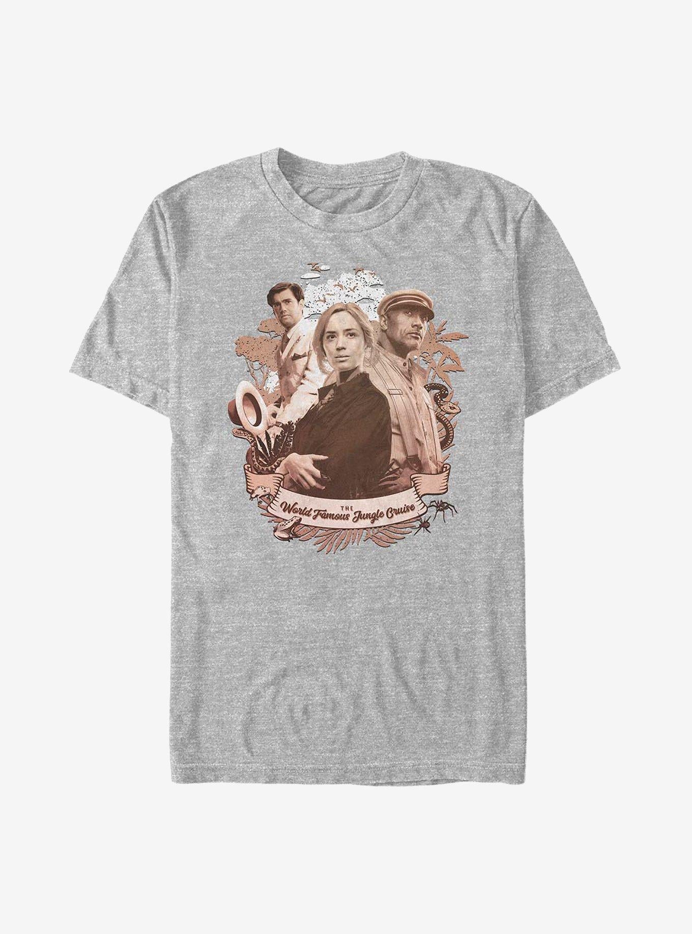 Disney Jungle Cruise World Famous Team T-Shirt | Trending Graphic Tee For Fans
