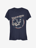 Disney Lilo & Stitch America Circle Girls T-Shirt | Trending Graphic Tee For Fans