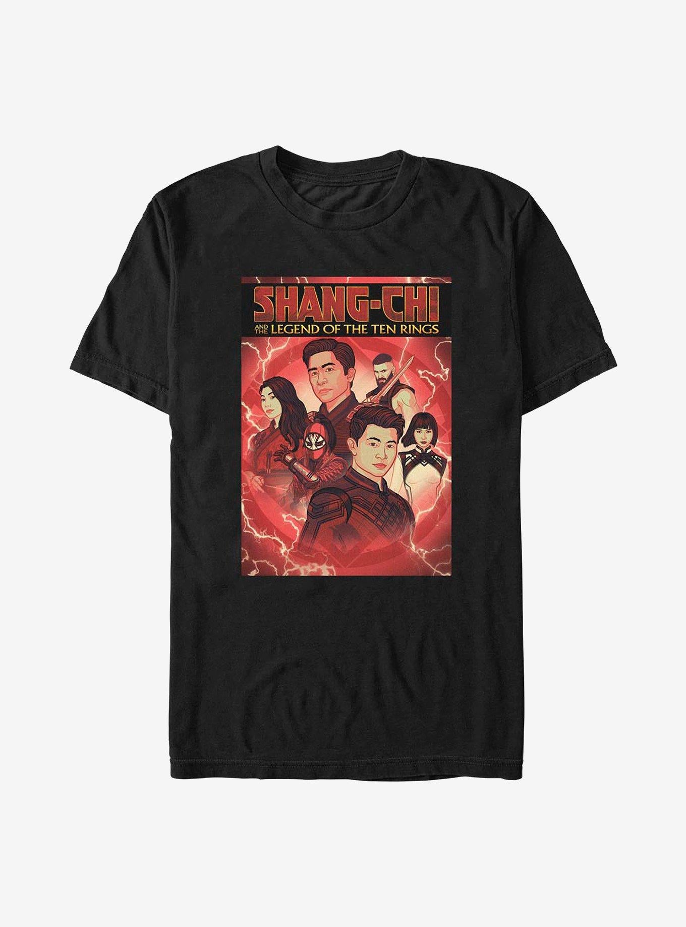 Marvel Shang-Chi And The Legend Of The Ten Rings Comic Cover T-Shirt | Trending Graphic Tee For Fans