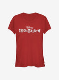 Disney Lilo & Stitch Logo Girls T-Shirt | Trending Graphic Tee For Fans