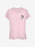 Disney Lilo & Stitch Vintage Lined Lilo Girls T-Shirt | Trending Graphic Tee For Fans