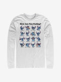 Disney Lilo & Stitch Moods Long-Sleeve T-Shirt | Trending Graphic Tee For Fans