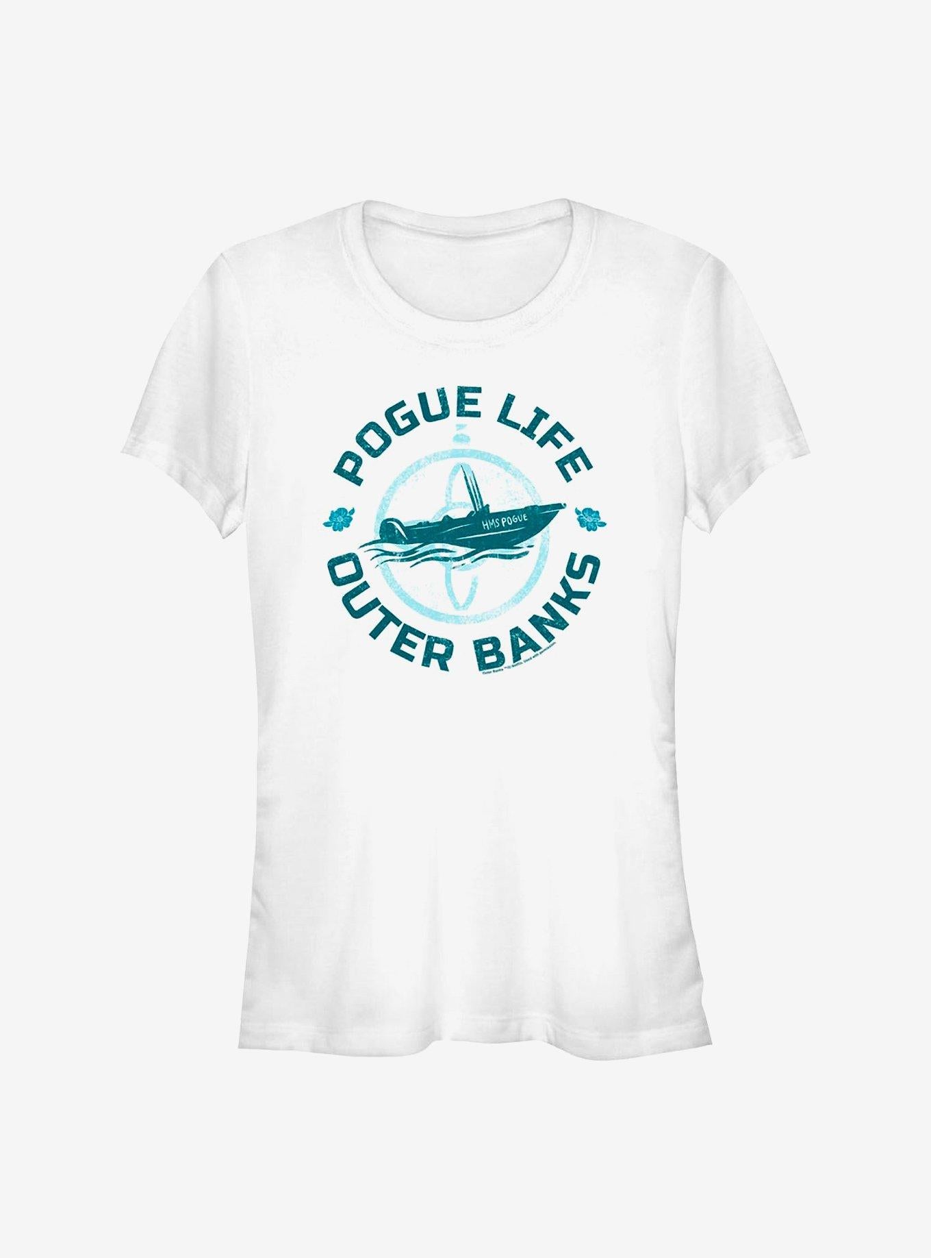 Outer Banks Pogue Life Circle Girls T-Shirt | Trending Graphic Tee For Fans