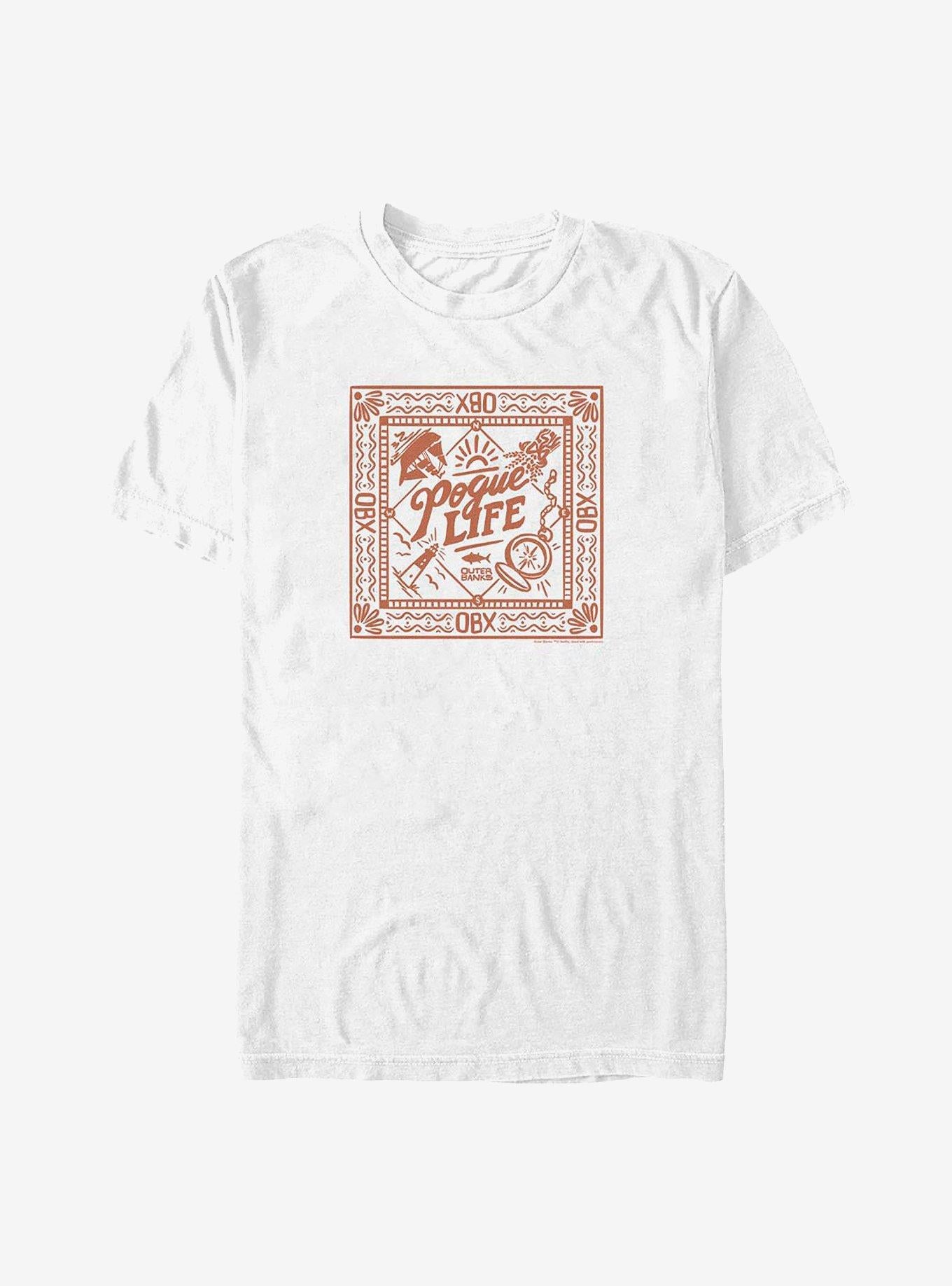 Outer Banks Pogue Life Square Frame T-Shirt | Trending Graphic Tee For Fans