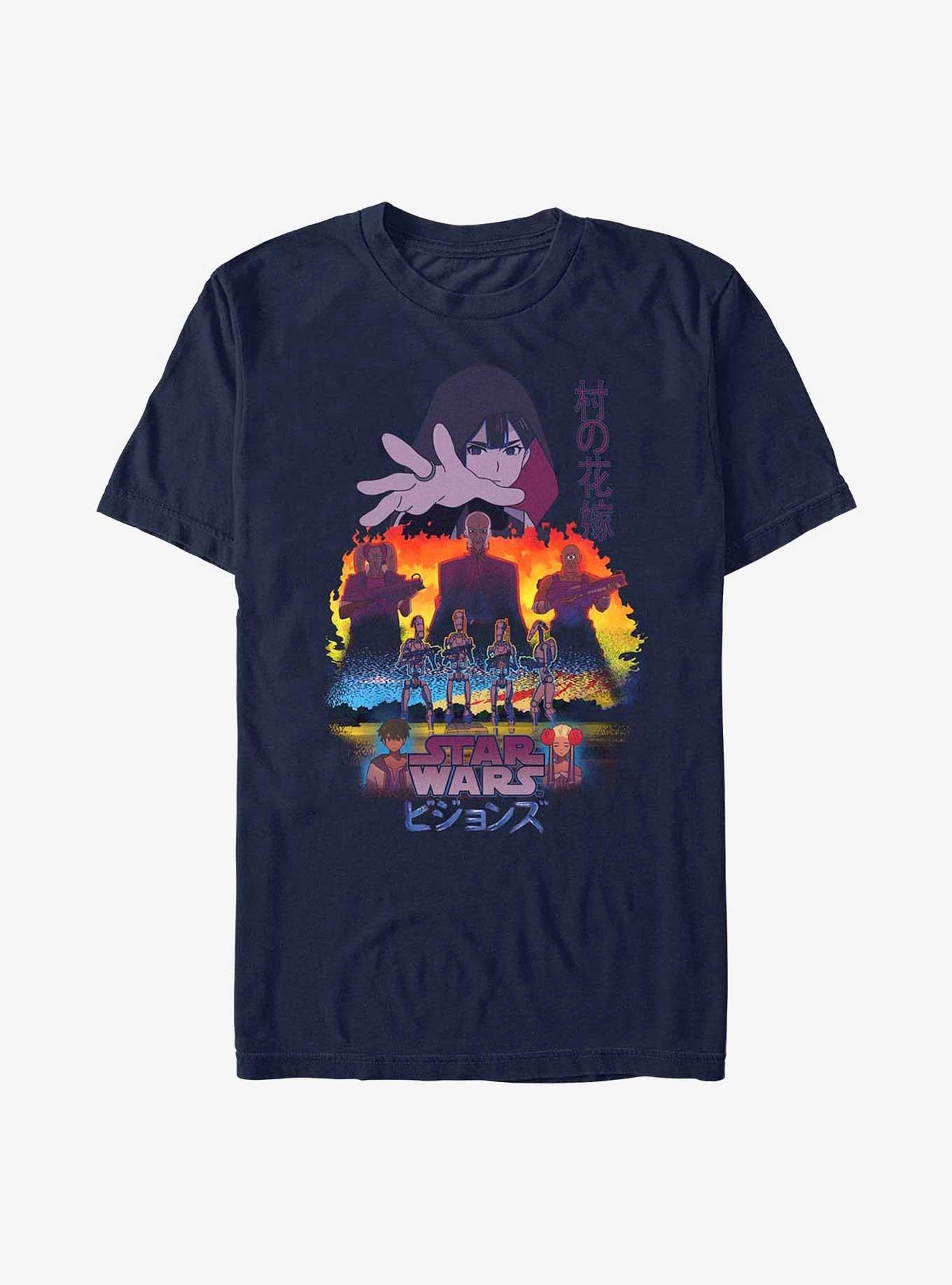 Star Wars Visions It Takes A Village T-Shirt | Trending Graphic Tee For Fans