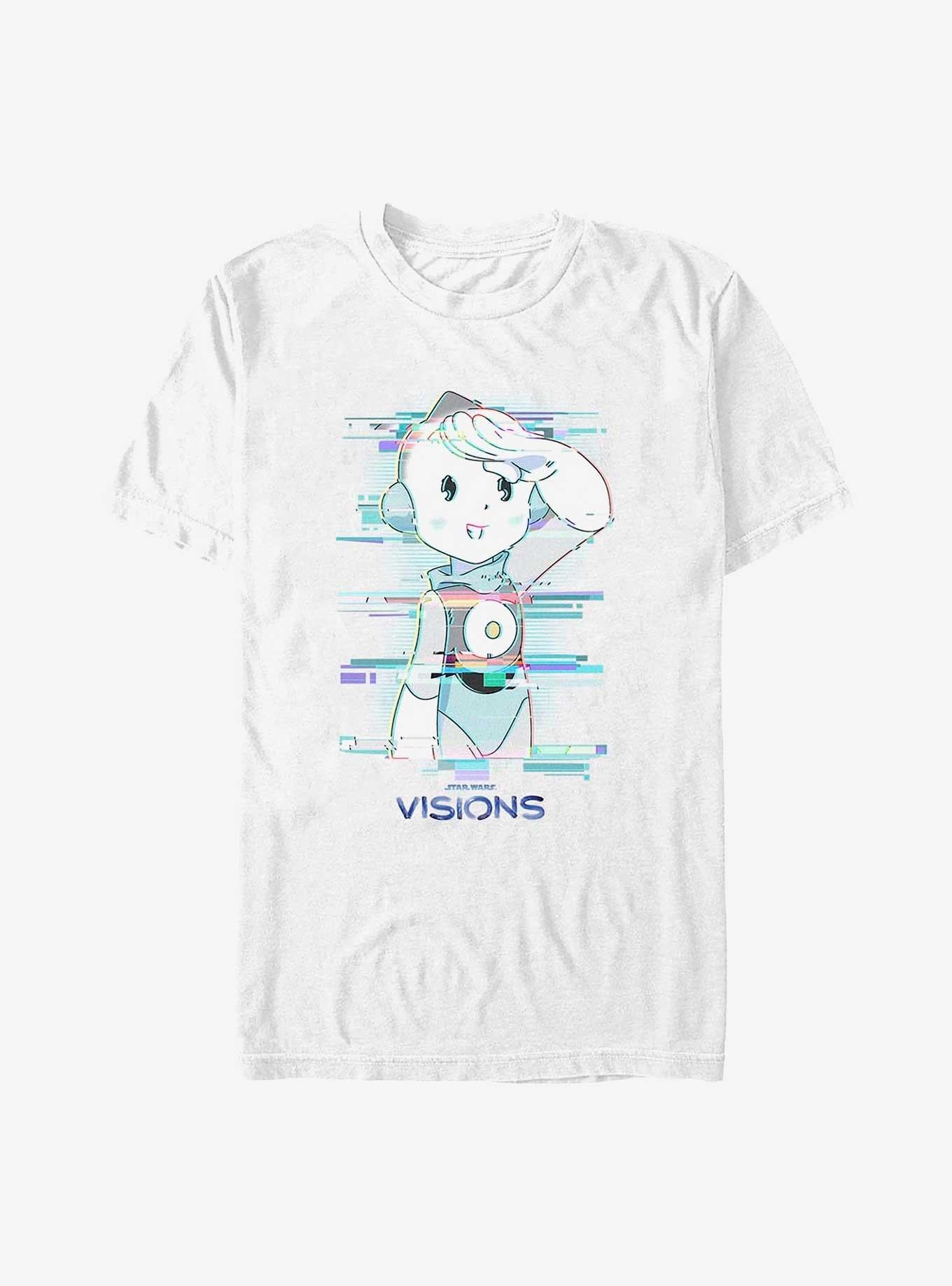 Star Wars Visions T0-B1 Salute T-Shirt | Trending Graphic Tee For Fans