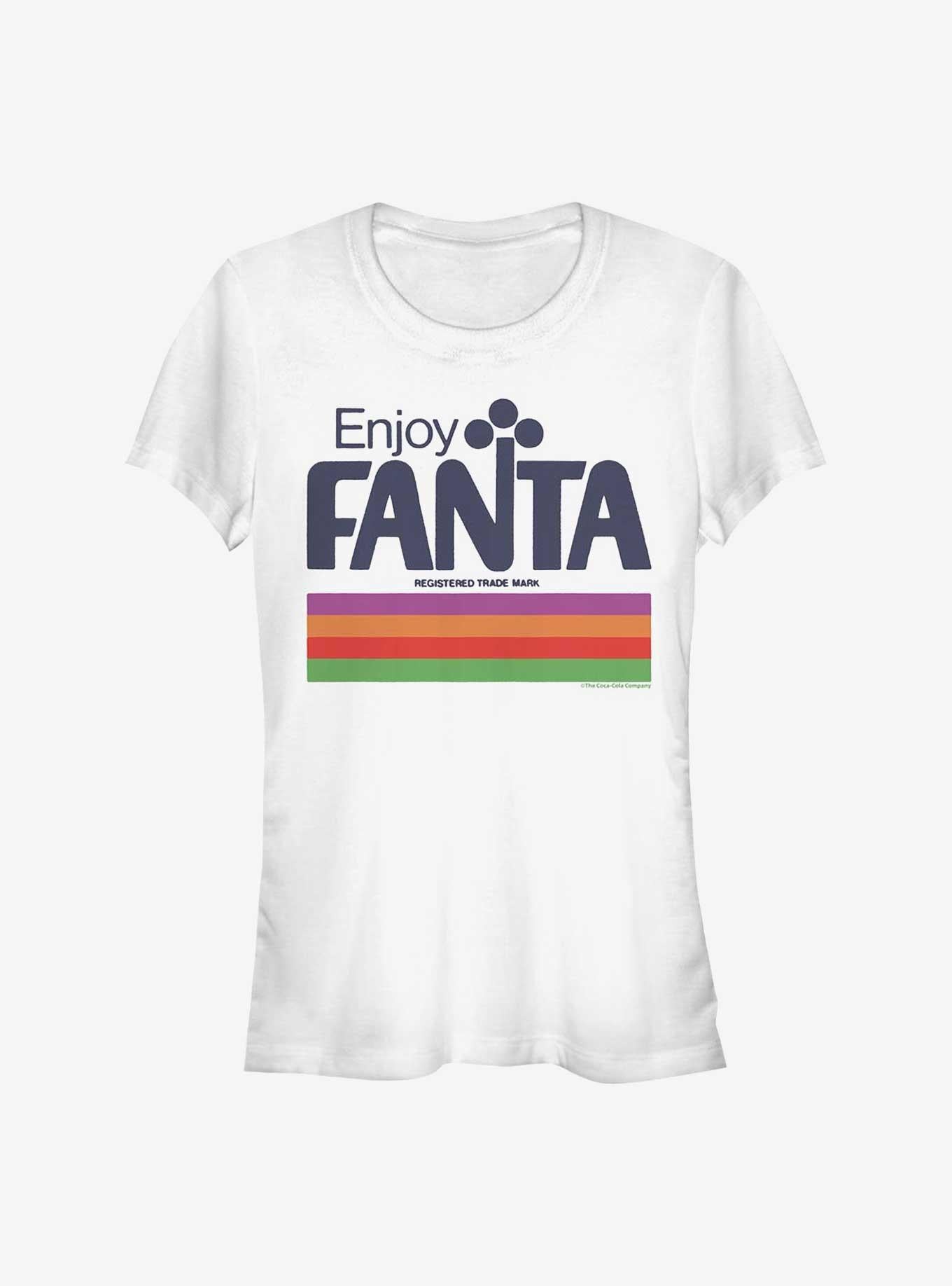 Coke Retro Enjoy Fanta Girls T-Shirt | Trending Graphic Tee For Fans