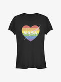 NASA Pastel Flight Girls T-Shirt | Trending Graphic Tee For Fans
